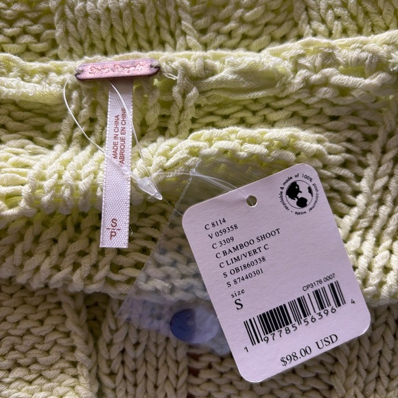 NWT Free People Robyn Cable Open Knit Cropped Cardigan - Picture 6 of 8